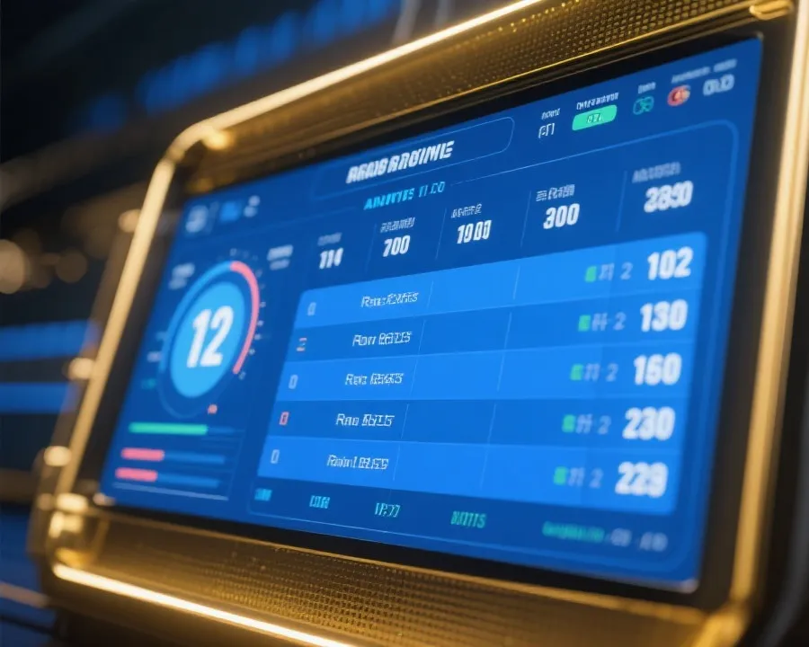 Live result dashboard illustration