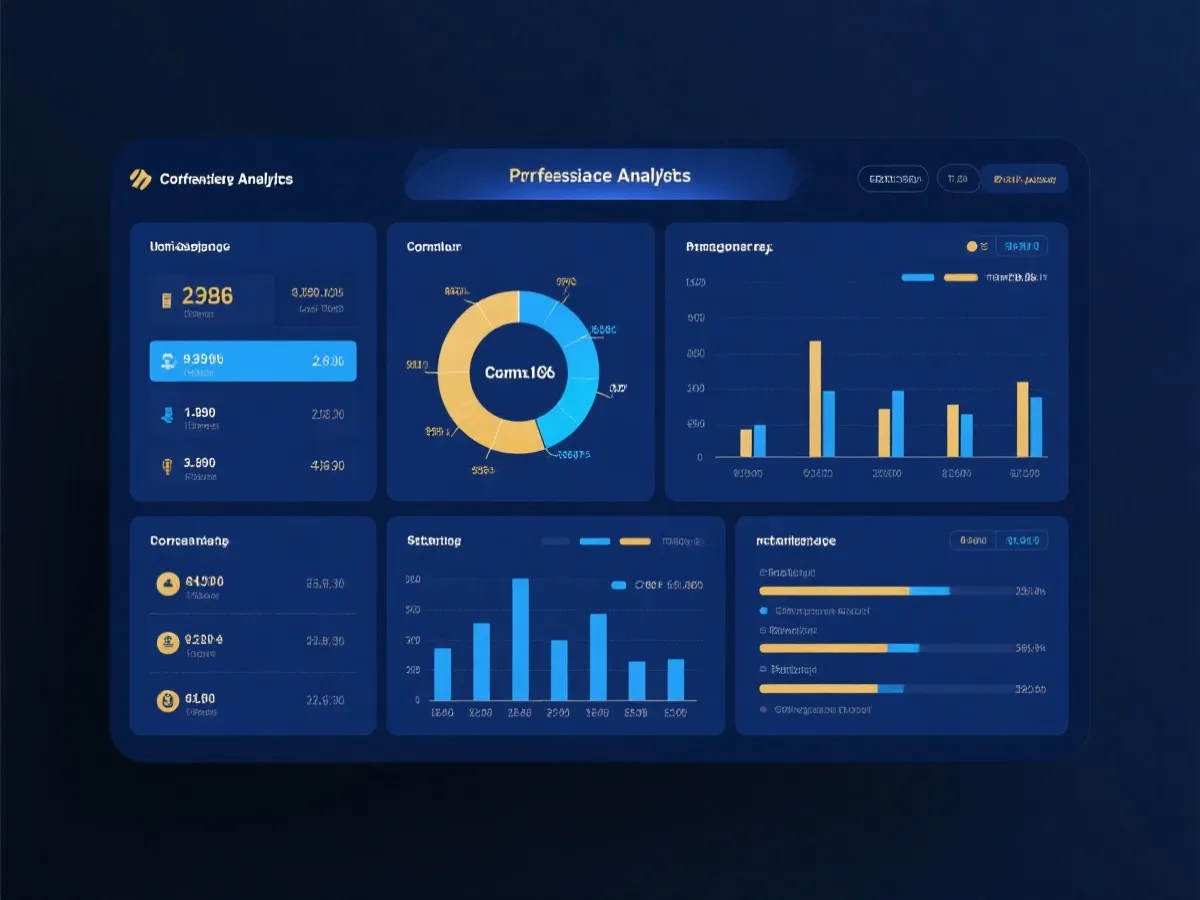 Analytics illustration for expert planning reference