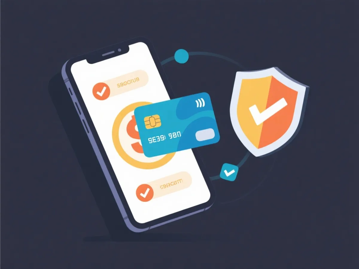 Payment process illustration